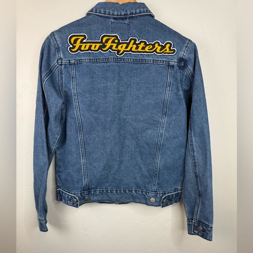 Official Foo Fighters Patch Denim Jacket Jean Jac… - image 3